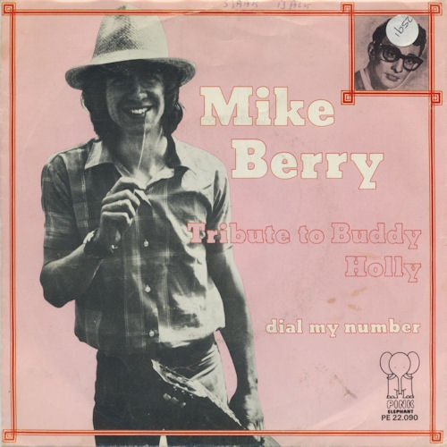 Mike Berry - Tribute to Buddy Holly 19643 Vinyl Singles Goede Staat