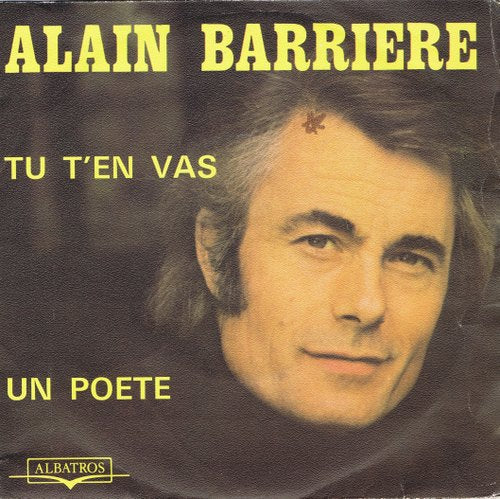 Alain Barriere - Tu T'en Vas 03267 (B) Vinyl Singles B-Keus (B)