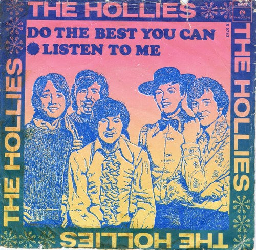 Hollies - Do The Best You Can 19012 Vinyl Singles Goede Staat