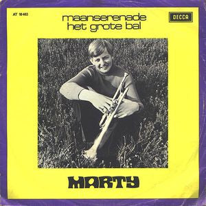 Marty - Maanserenade 24028 Vinyl Singles Goede Staat