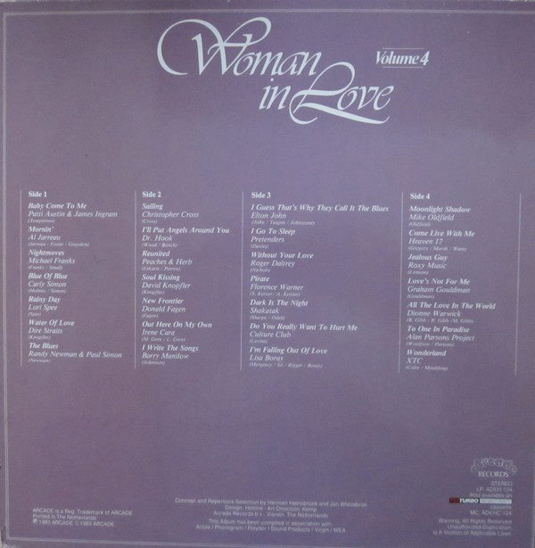 Various - Woman In Love Volume 4 (LP) 42044 Vinyl LP Goede Staat