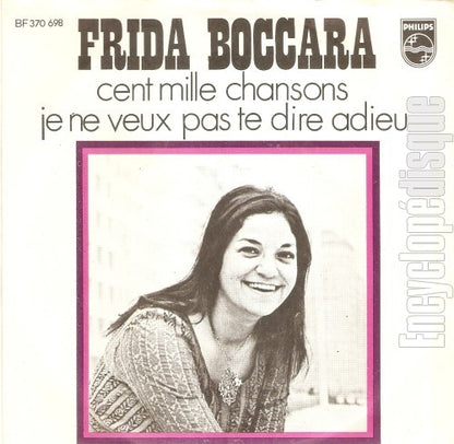 Frida Boccara - Cent Mille Chansons 35490 Vinyl Singles Goede Staat