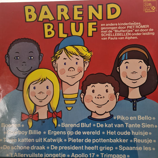 Barend Bluf - En Vele Andere Kinderliedjes (LP) 51351 Vinyl LP Goede Staat