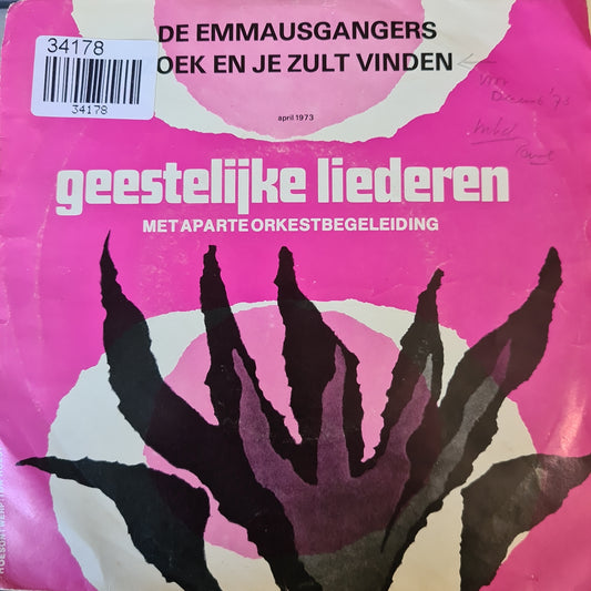 Unknown Artist - De Emmausgangers 34178 Vinyl Singles Goede Staat