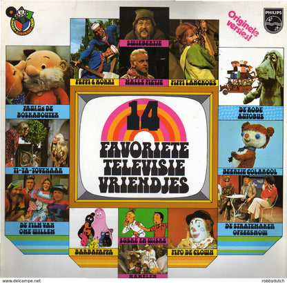 Various - 14 Favoriete Televisie Vriendjes (LP) 51265 Vinyl LP Goede Staat