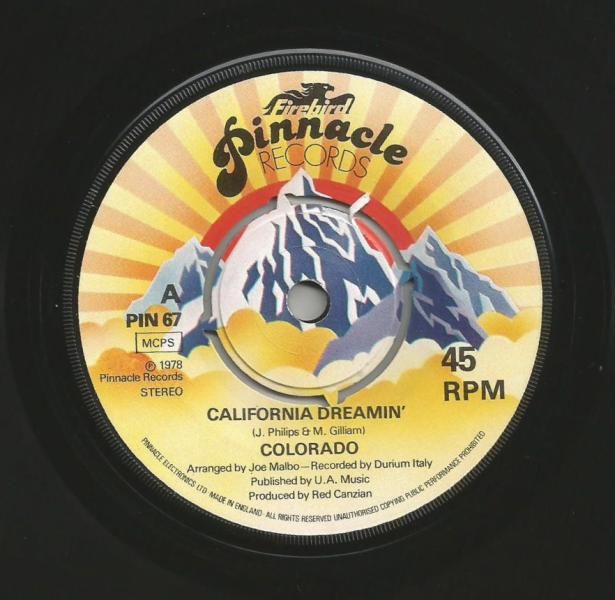 Colorado - California Dreaming 38698 Vinyl Singles Goede Staat