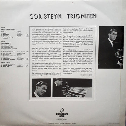 Cor Steyn - Triomfen (LP) 40430 Vinyl LP Goede Staat