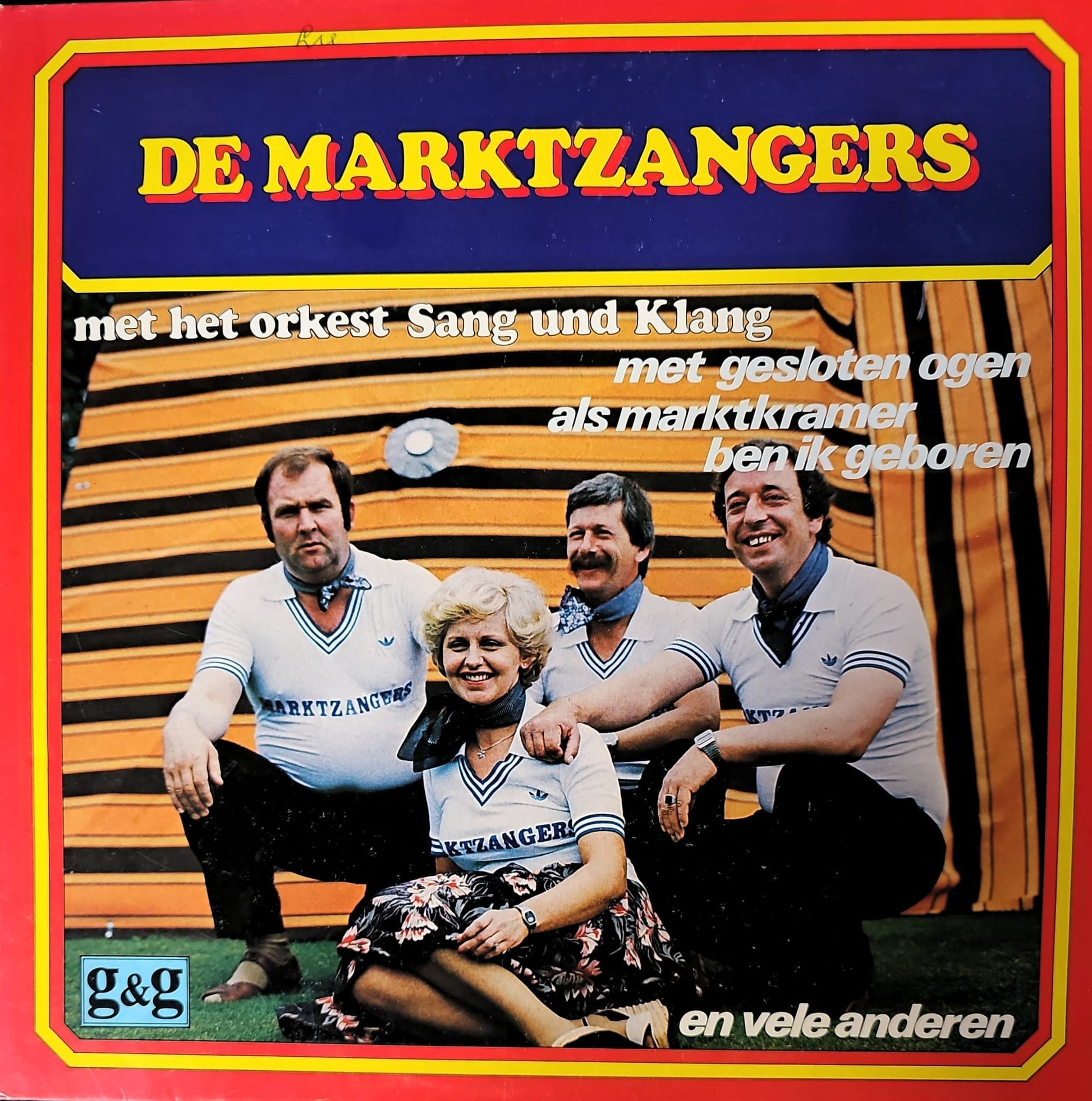 Marktzangers - En Vele Andere (LP) 43545 Vinyl LP Goede Staat