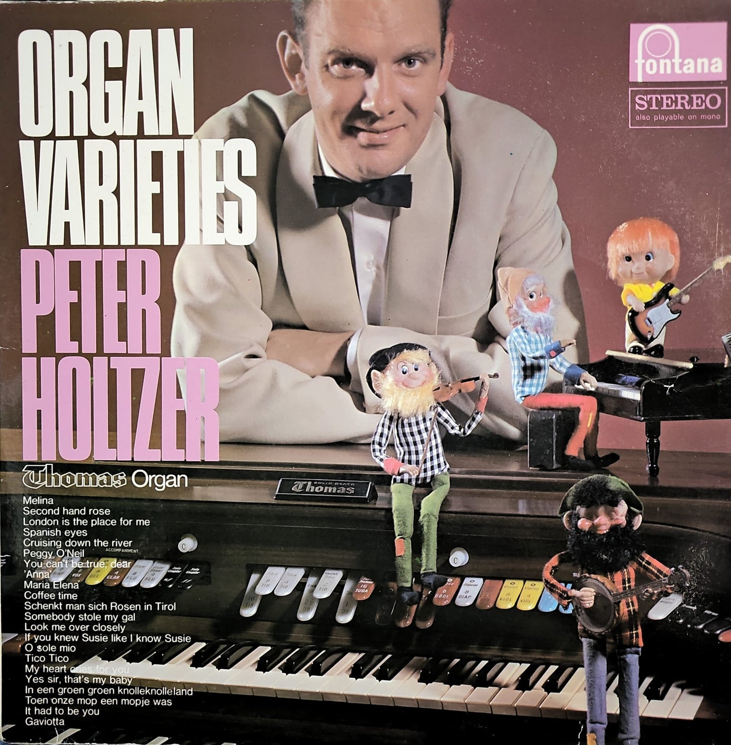 Peter Holtzer - Organ Varieties (LP) 50751 Vinyl LP Goede Staat