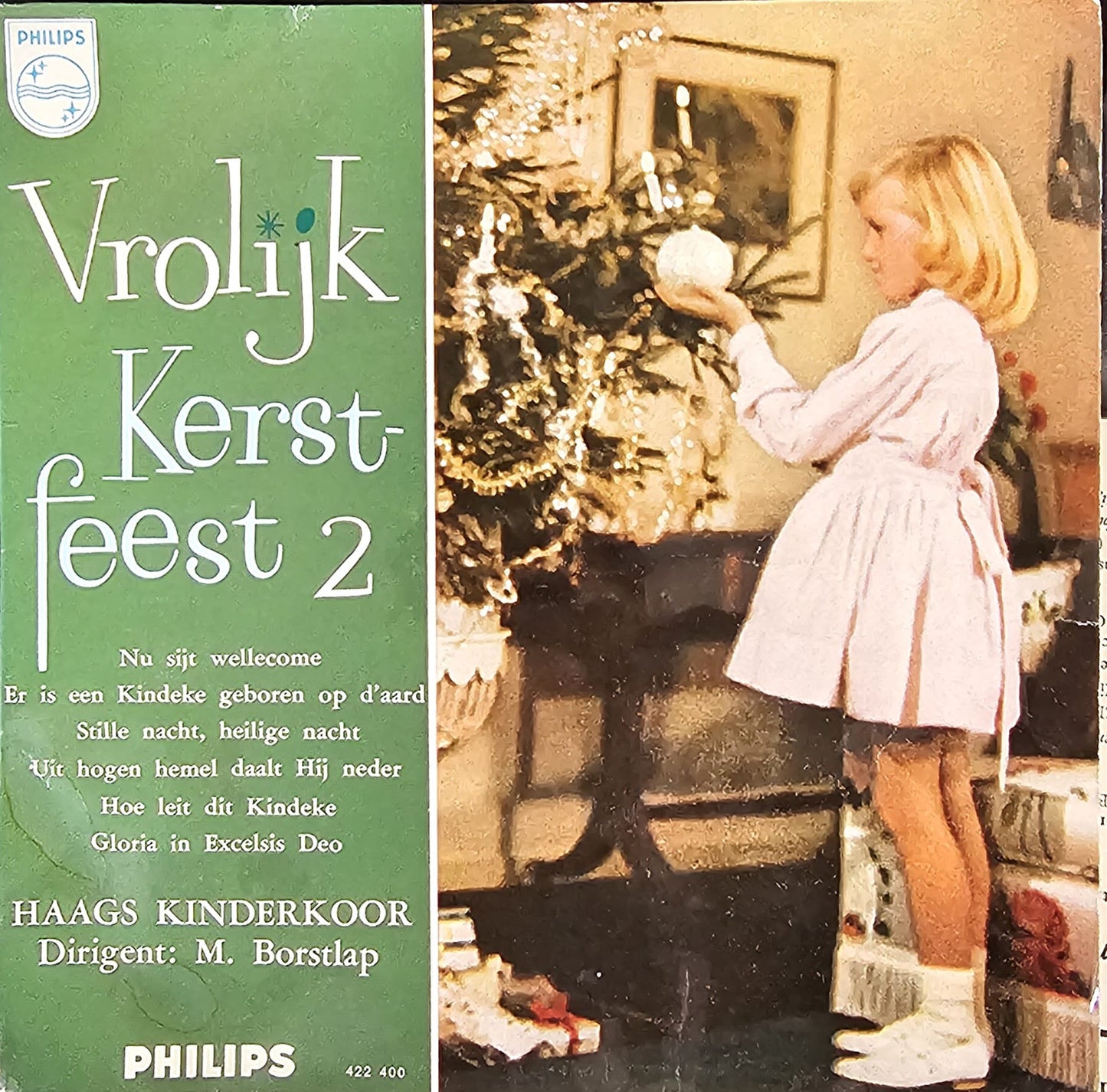 Haags Kinderkoor Dirigent: Marius Borstlap - Vrolijk Kerstfeest 2 (EP) 37785 Vinyl Singles EP Goede Staat