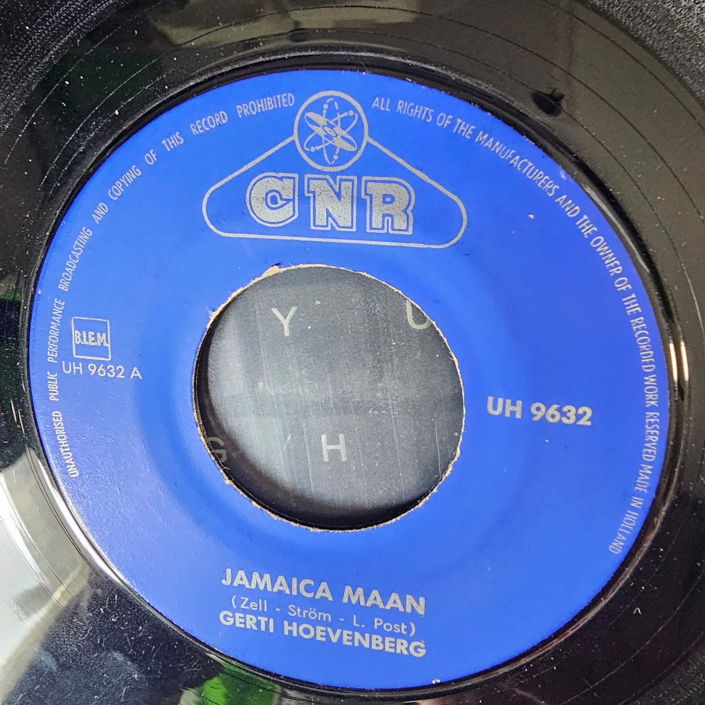 Gerti Hoevenberg - Jamaica Maan 37354 Vinyl Singles Goede Staat