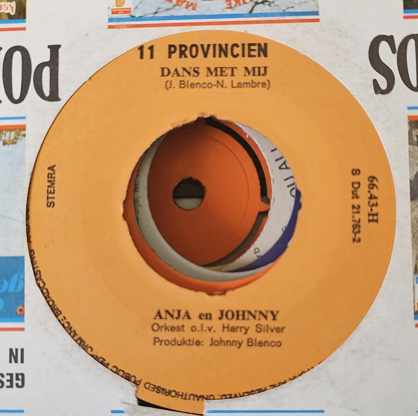 Anja & Johnny - Waarom Kwam Jij Toch In Mijn Leven 39192 Vinyl Singles Goede Staat