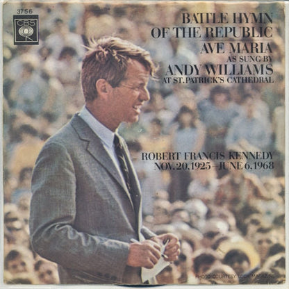 Andy Williams - Battle Hymn Of The Republic Vinyl Singles Goede Staat