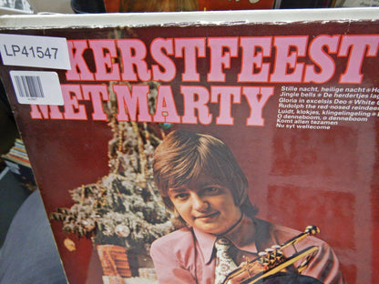 Marty - Kerstfeest met Marty (LP) 41547 Vinyl LP Goede Staat