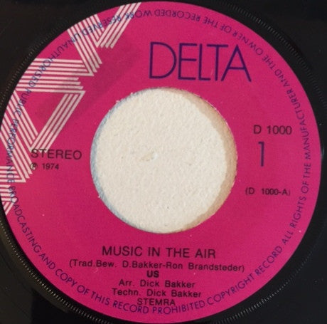 US - Music In The Air 37677 Vinyl Singles Goede Staat