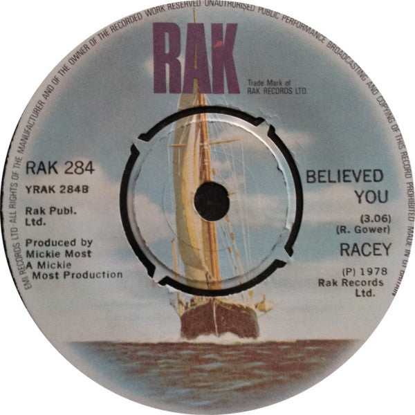 Racey - Lay Your Love On Me 37964 Vinyl Singles Goede Staat