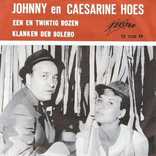 Johnny En Caesarine - Een En Twintig Rozen 36655 Vinyl Singles Goede Staat ++