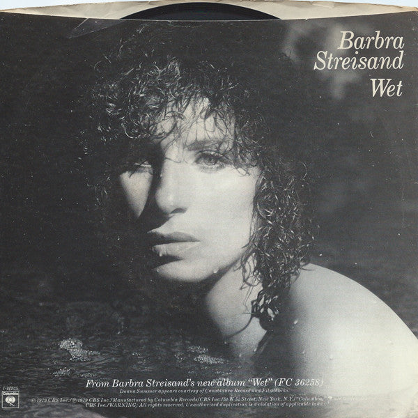 Barbra Streisand / Donna Summer - No More Tears (Enough Is Enough) 39067 Vinyl Singles Goede Staat