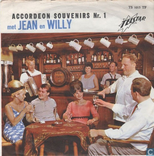 Jean En Willy - Accordeon Souvenirs Nr. 1 38153 Vinyl Singles Goede Staat