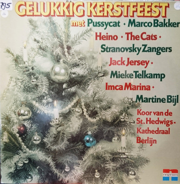 Various - Gelukkig Kerstfeest (LP) 51341 Vinyl LP Goede Staat