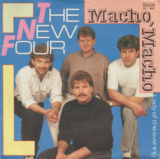 New Four - Macho, Macho 37312 Vinyl Singles Goede Staat