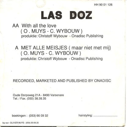 Las Doz - With All The Love 38085 Vinyl Singles Goede Staat