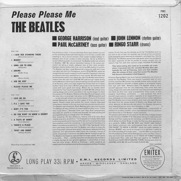 Beatles - Please Please Me (LP) 51183 (B) Vinyl LP Goede Staat