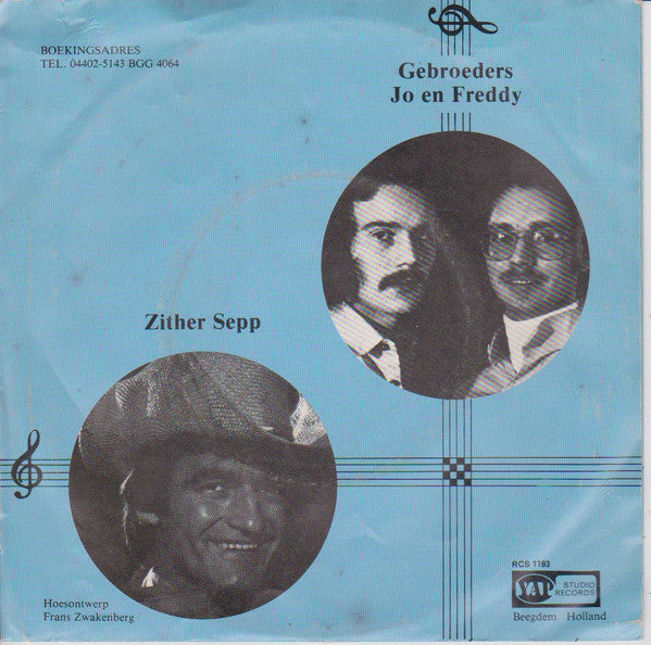 Gebroeders Jo en Freddy – Schifahrer Wals (EP) 17136 Vinyl Singles Goede Staat