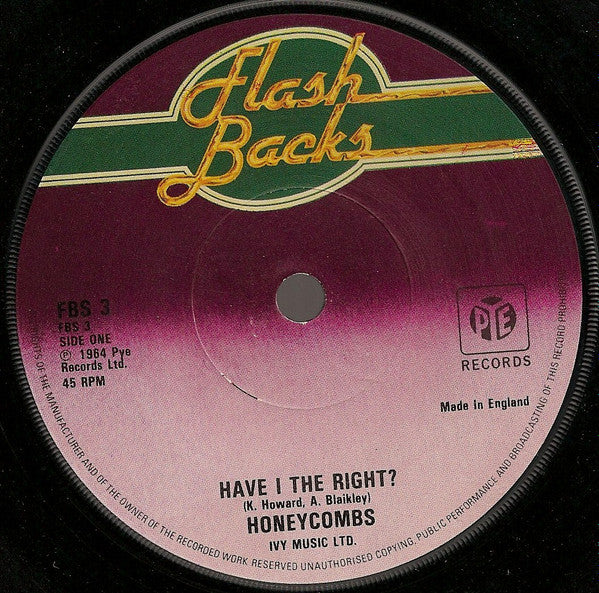 Honeycombs - Have I Right? 38625 Vinyl Singles Goede Staat