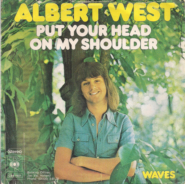 Albert West - Put Your Head On My Shoulder 17678 Vinyl Singles Goede Staat