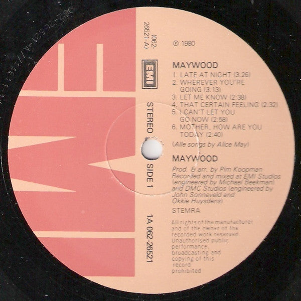 Maywood - Maywood (LP) 42633 Vinyl LP Goede Staat