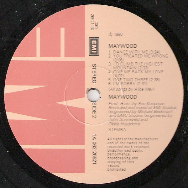 Maywood - Maywood (LP) 42633 Vinyl LP Goede Staat