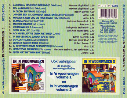 Various - In 'n Woonwagen 3 (CD) Compact Disc Goede Staat