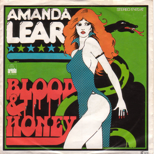 Amanda Lear - Blood & Honey 36555 Vinyl Singles Goede Staat