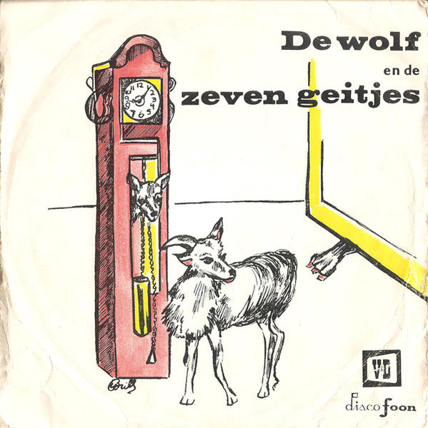 Tante Tini – De Wolf En De Zeven Geitjes 36005 Vinyl Singles Goede Staat