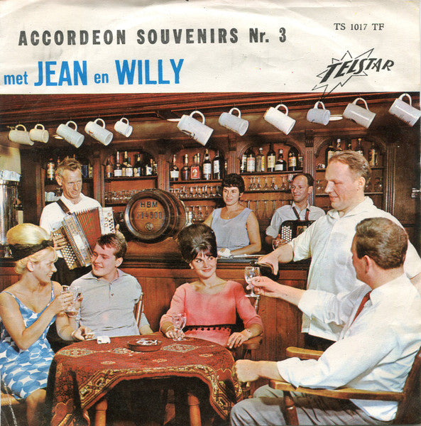 Jean En Willy - Accordeon Souvenirs Nr. 3 37841 Vinyl Singles Goede Staat