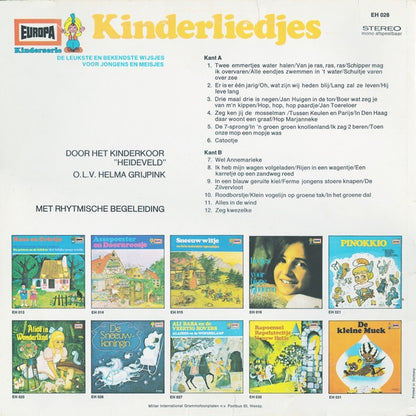 Kinderkoor Heideveld - Kinderliedjes (LP) 51266 Vinyl LP Goede Staat