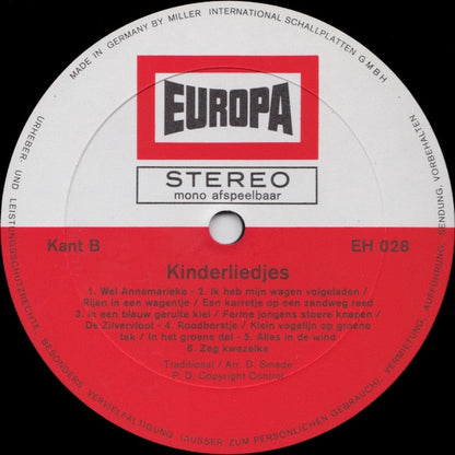 Kinderkoor Heideveld - Kinderliedjes (LP) 51266 Vinyl LP Goede Staat