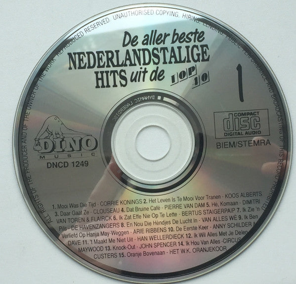 Various - De Allerbeste Nederlandstalige Hits Uit De Top 40 (CD) Compact Disc Goede Staat