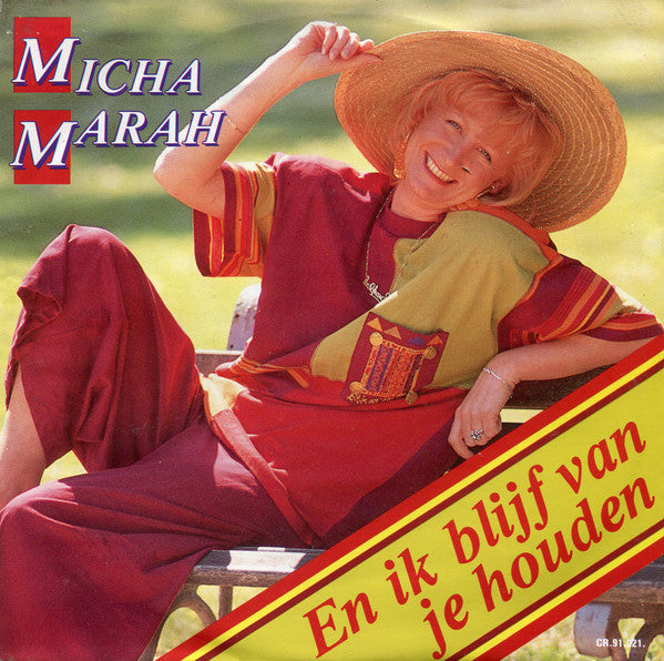 Micha Marah - En Ik Blijf van Je Houden 38247 Vinyl Singles Goede Staat