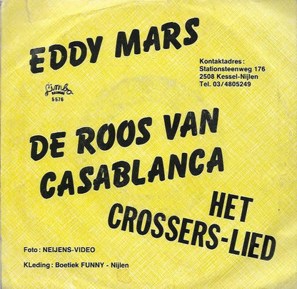 Eddy Mars - De Roos van Casablanca 37248 Vinyl Singles Goede Staat