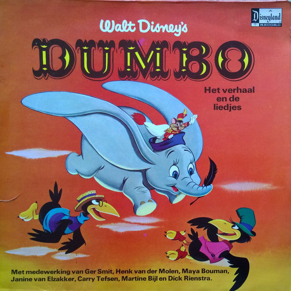 Various - Walt Disney's Dumbo (LP) 46060 Vinyl LP Goede Staat