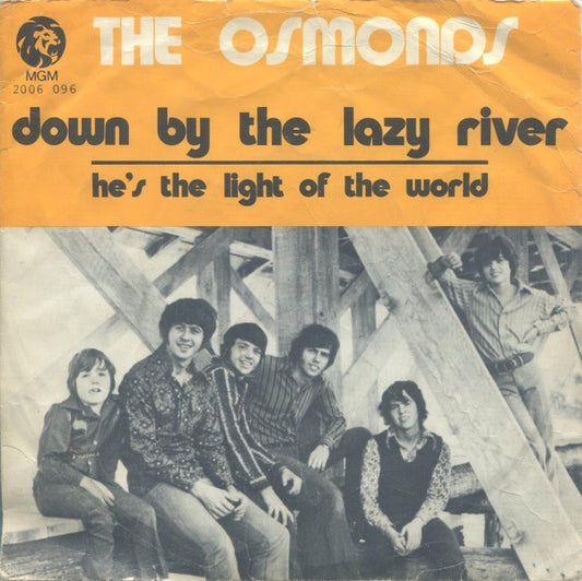 Osmonds - Down By Lazy River 37185 Vinyl Singles Goede Staat