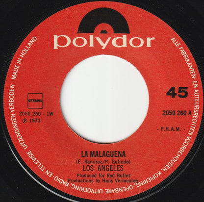 Los Angeles - La Malaguena 21940 Vinyl Singles Goede Staat