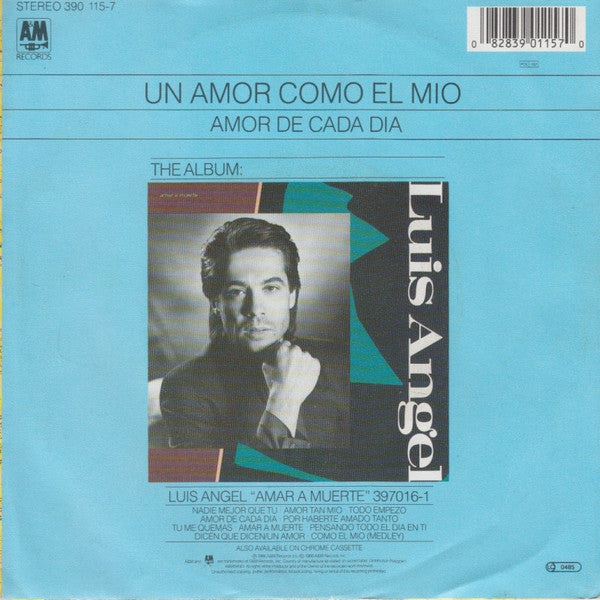 Luis Angel - Un Amor Como El Mio 36033 Vinyl Singles Goede Staat