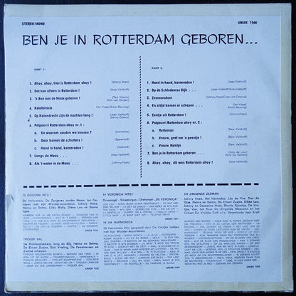 Various - Ben Je In Rotterdam Geboren (LP) 45768 Vinyl LP Goede Staat