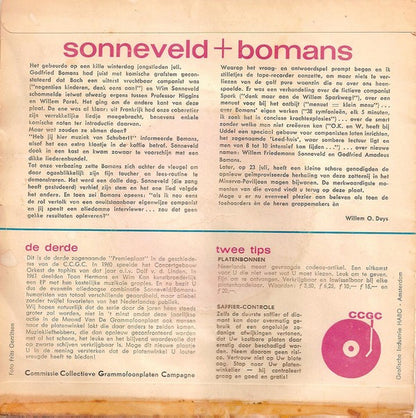 Wim Sonneveld + Godfried Bomans - Premieplaat 1962 37987 Vinyl Singles Goede Staat