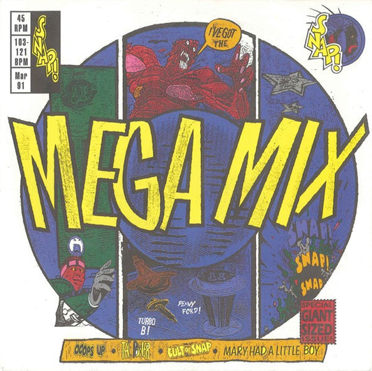 Snap - Mega Mix 13012 Vinyl Singles Goede Staat