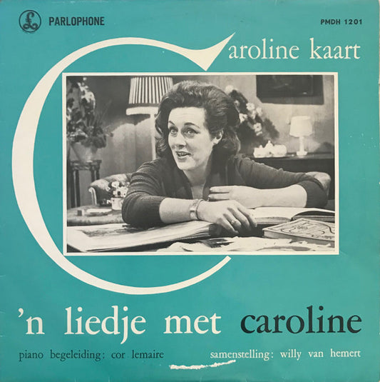 Caroline Kaart - 'n Liedje Met Caroline Kaart (10") 50493 Vinyl LP 10" Goede Staat