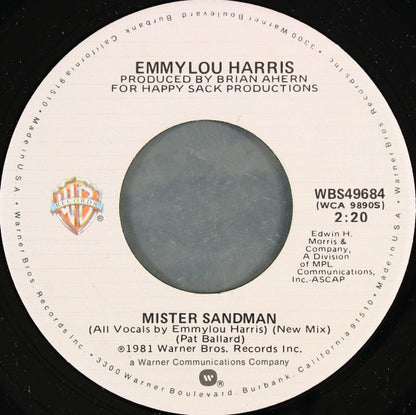 Emmylou Harris - Mister Sandman 39259 Vinyl Singles Goede Staat